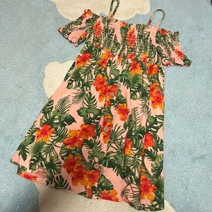 Little girls tropical dress , size 3t
